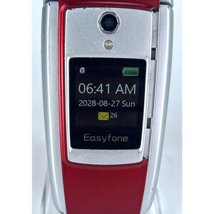 Easyfone T300 4G Unlocked Flip Cell Phone 4 Seniors 2.4'' HD Display Big Buttons
